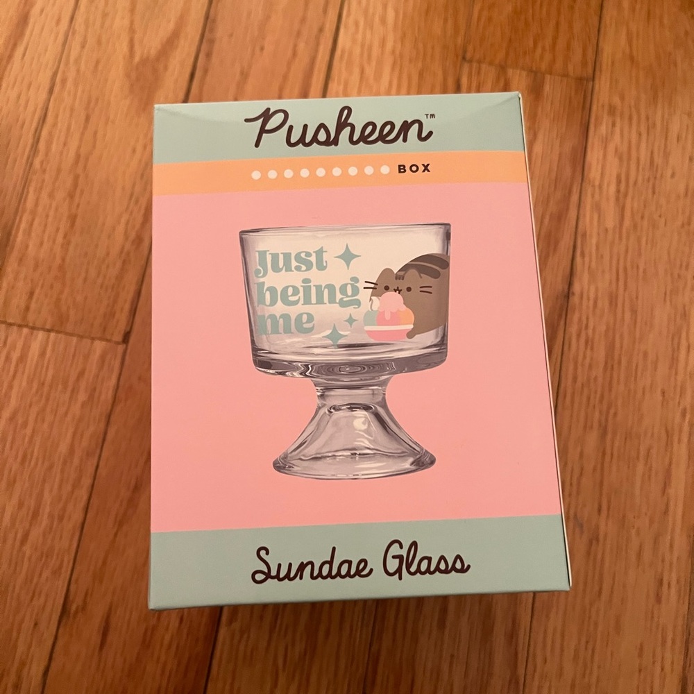 Pusheen Box RARE Collectors Item Sundae Glass New In Box